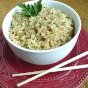 Buttery-Herbed Brown Rice (Gluten-Free)