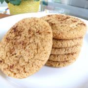 Almond Flour Snickerdoodles (GF)