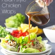 Slow Cooker Asian Style Chicken Wraps
