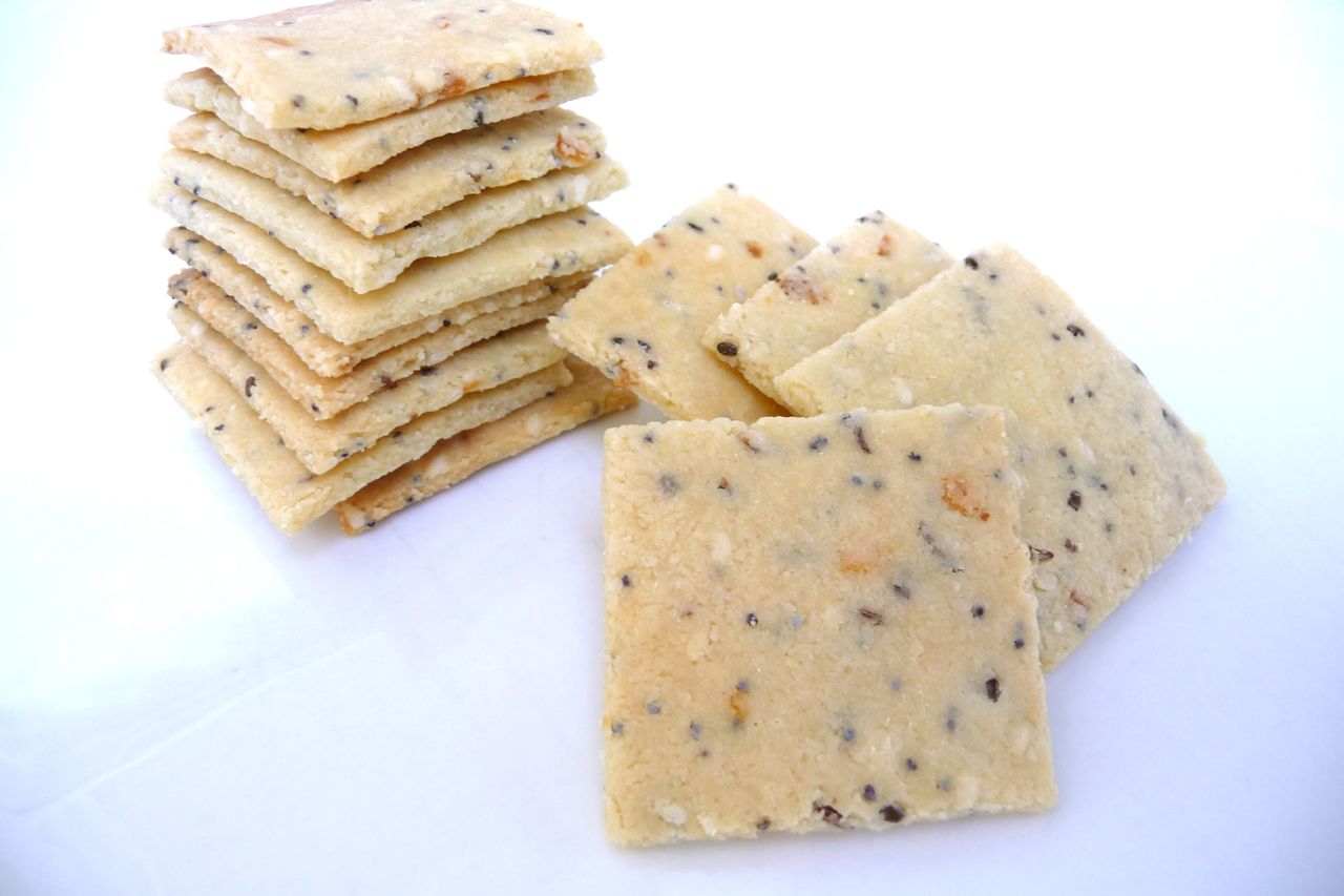 Grain-Free Multiseed Crackers